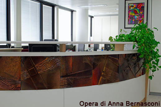 Bancone opera di Anna Bernasconi